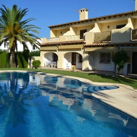 Casa Con Terraza Y Piscina En Els Poblets - Es-373-3 دينايا