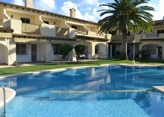 Casa Con Terraza Y Piscina En Els Poblets - Es-373-3