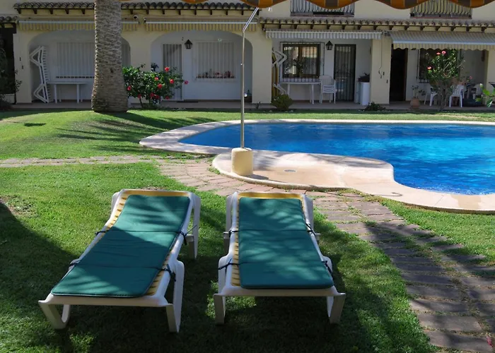 Casa Con Terraza Y Piscina En Els Poblets - Es-373-3